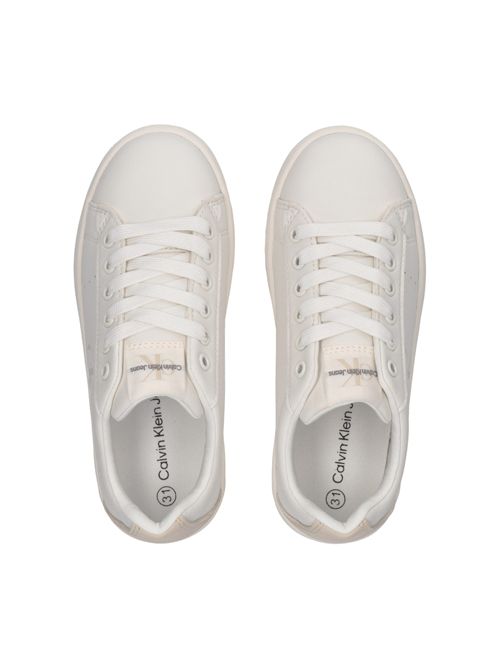 Sneakers bianca CALVIN KLEIN | 82082BIANCO BEIGE